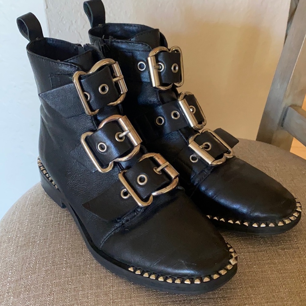 Topshop buckle boots